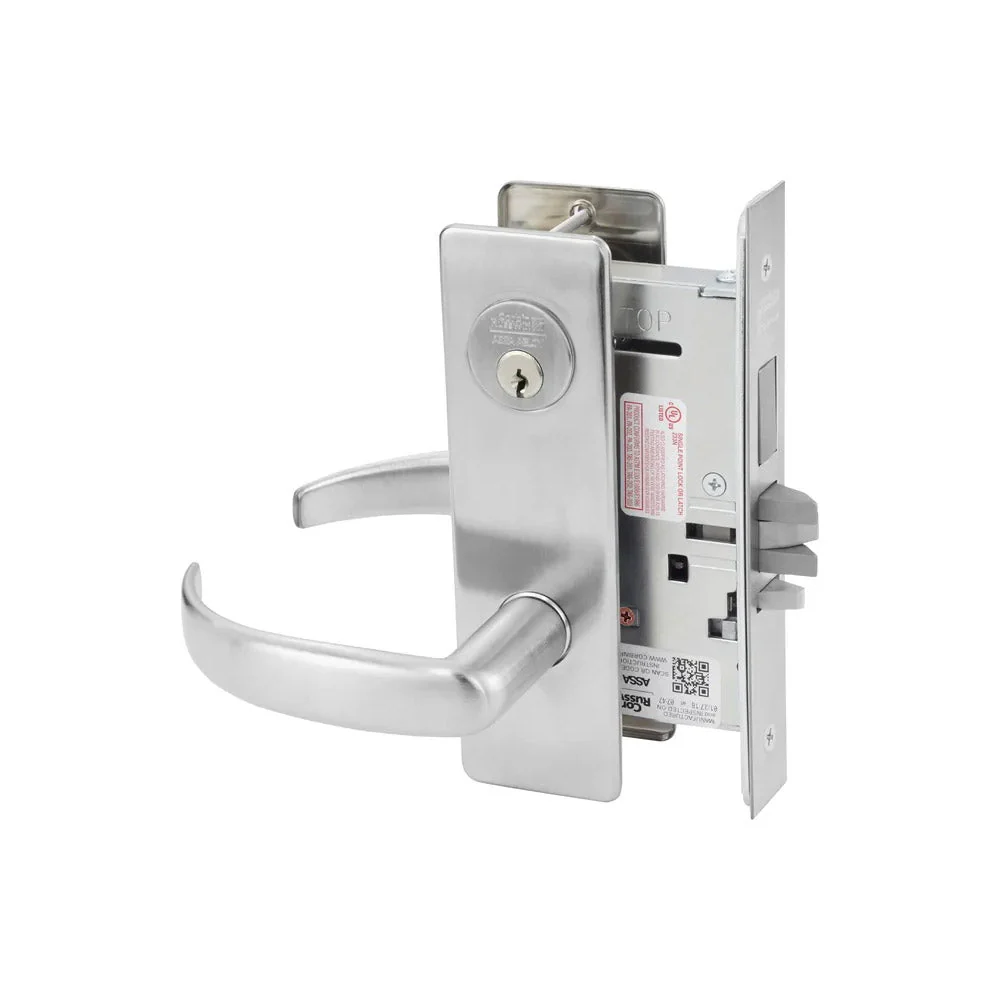Heavy Duty Mortise Privacy Lever Lockset