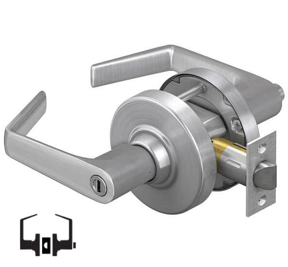 PDQ Commercial Privacy Lever Lockset