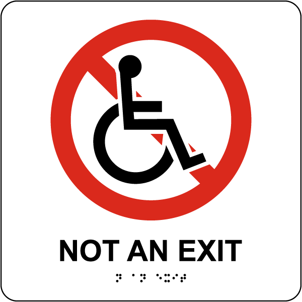 Not an Exit Sign