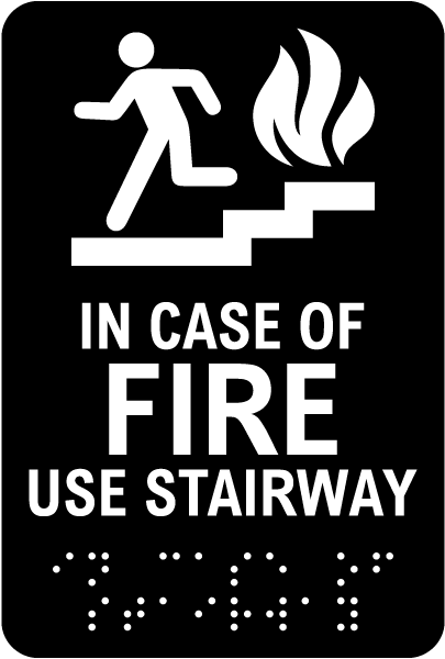 Evacuation Route Sign